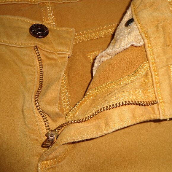 AG Adriano Goldschmied the Stevie Ankle Slim Straight Leg Pant 28R Camel - Picture 11 of 16